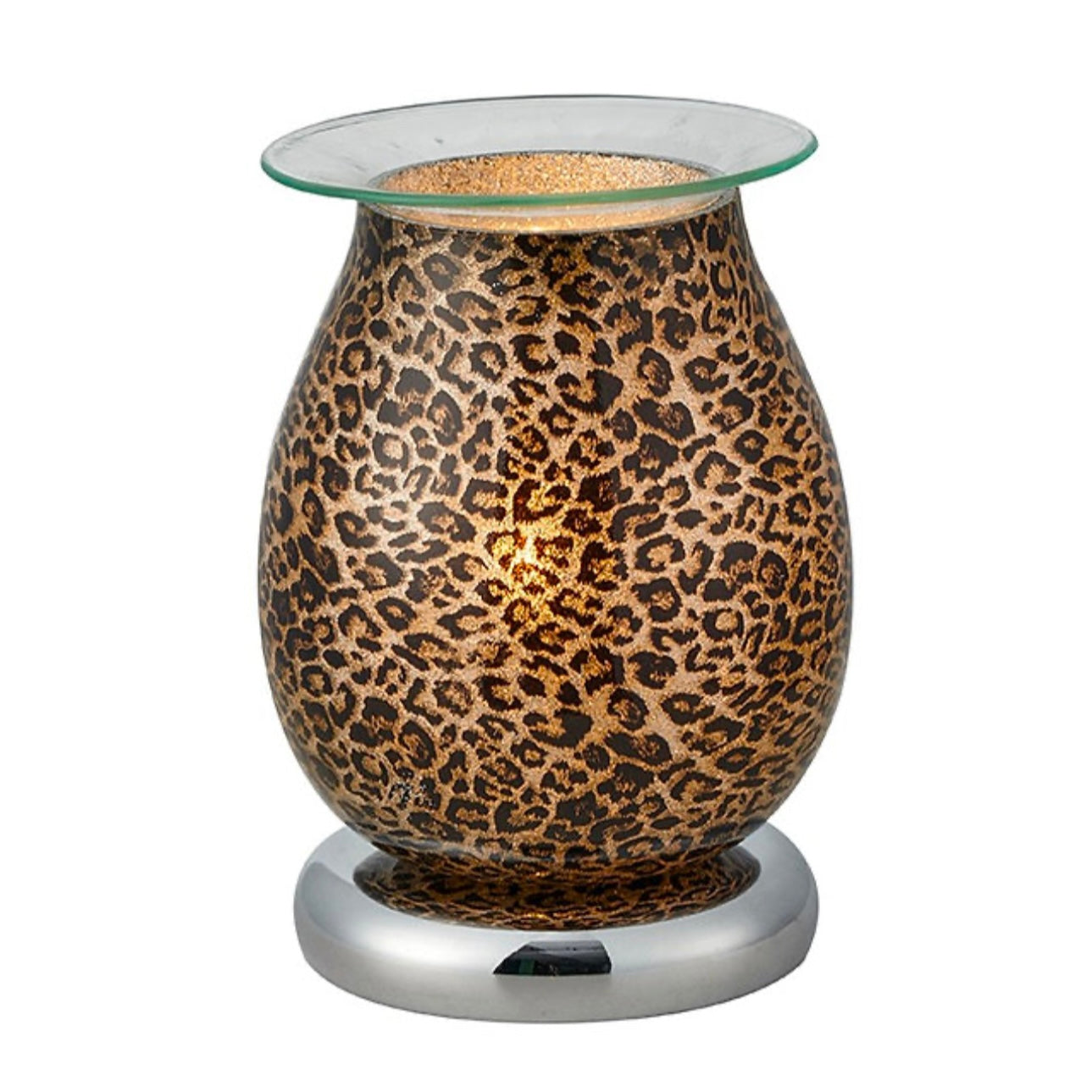 Leopard Print electric burner