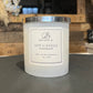 Frosted Candle With Lid